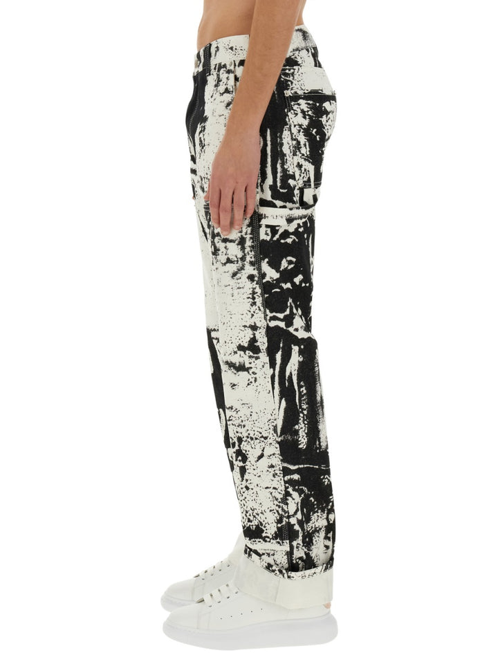 Alexander McQueen Jeans - Bianco | Wanan Luxury