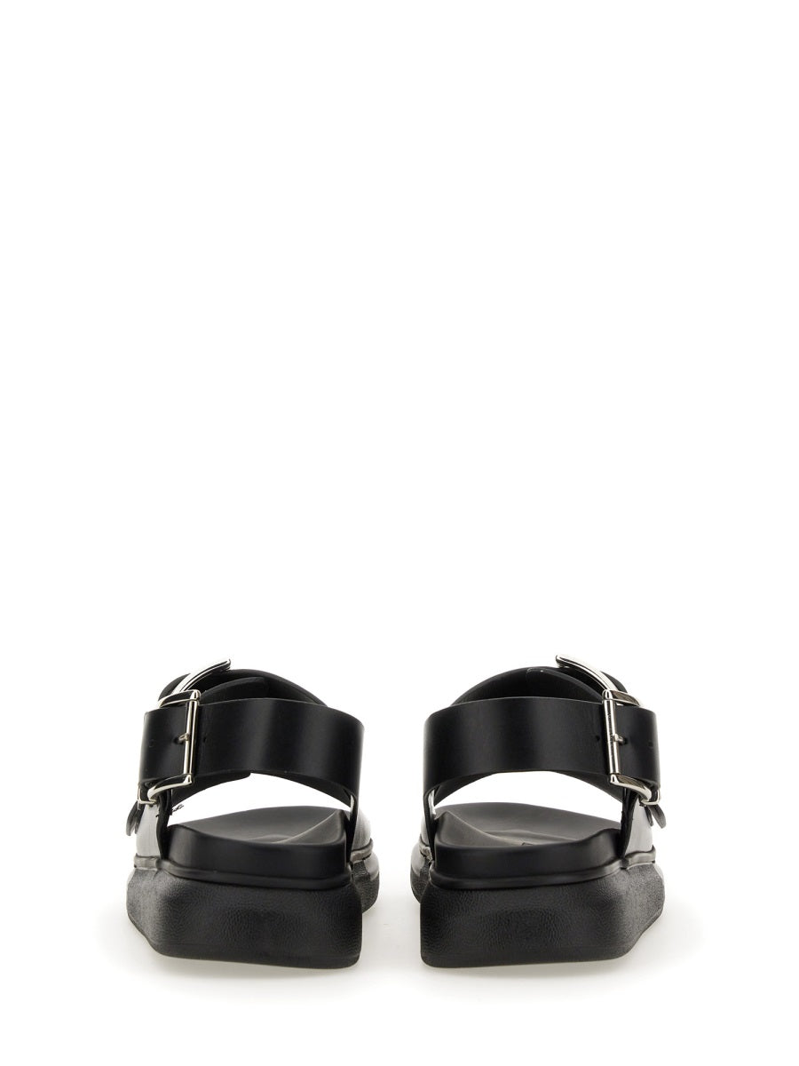 Alexander McQueen Sandali - Nero | Wanan Luxury
