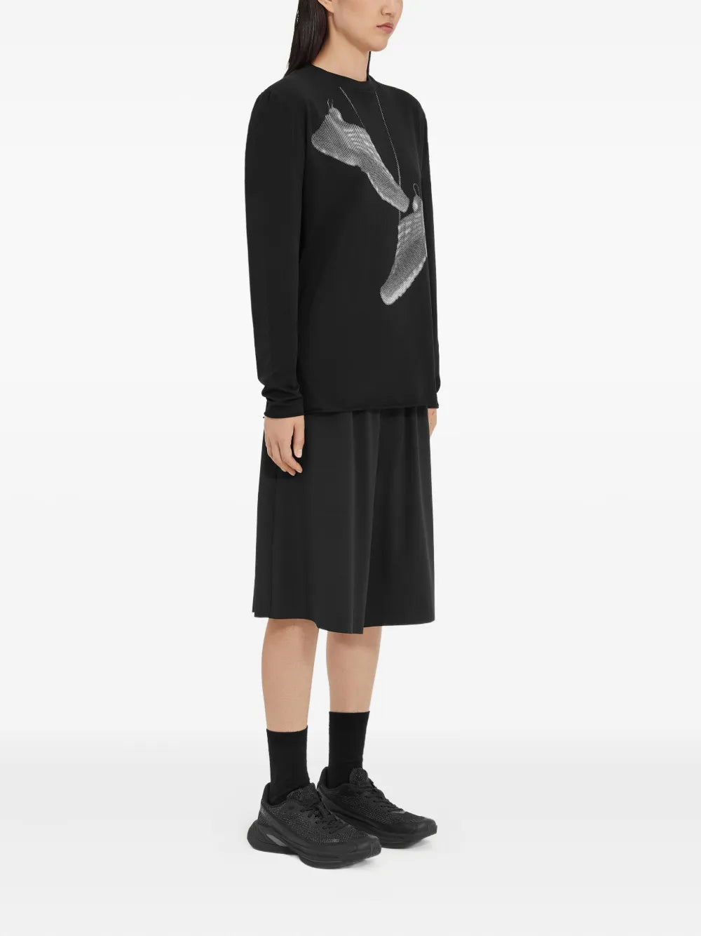 Mm6 X Salomon TSHIRT - Nero | b9958b97d615feded798ec2803e547093322c157