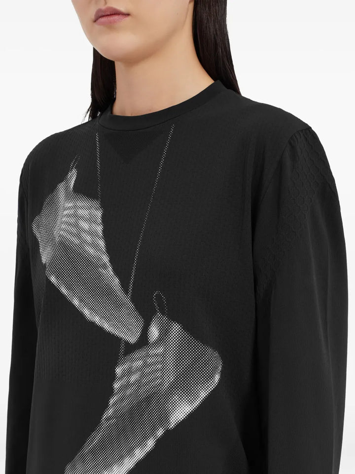 Mm6 X Salomon TSHIRT - Nero | b13257e3627926ae85904f44d595607703c1fff4