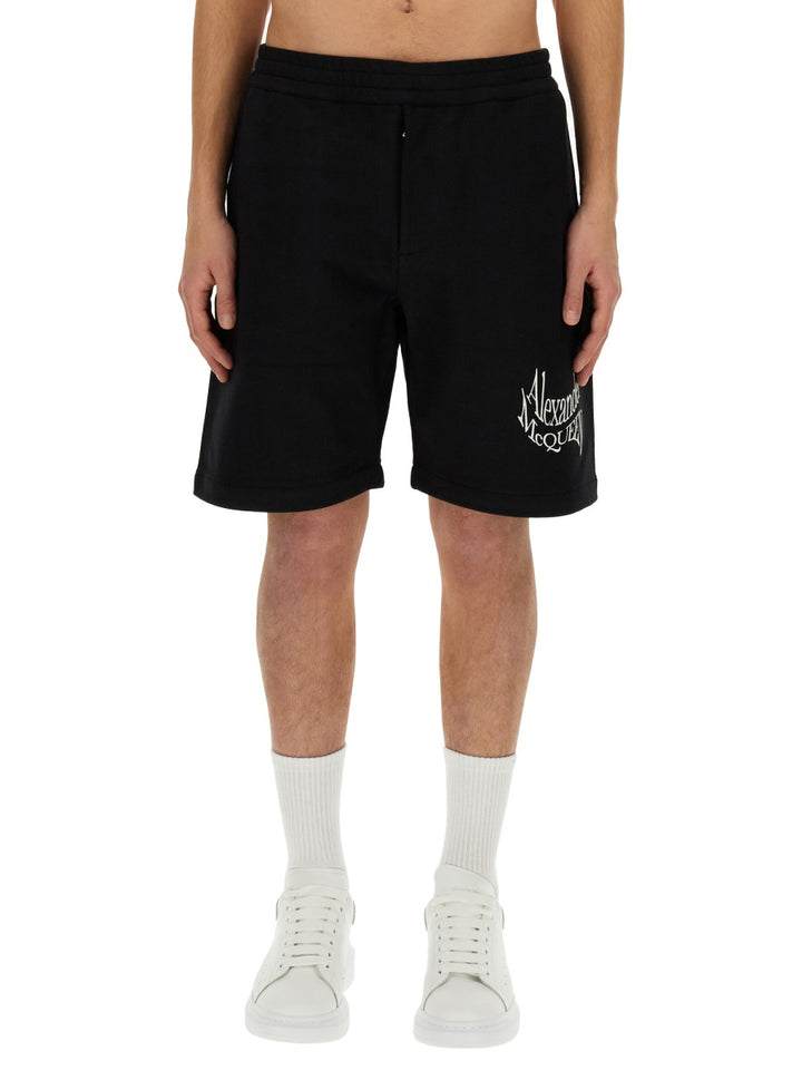 Alexander McQueen Shorts - Nero | Wanan Luxury