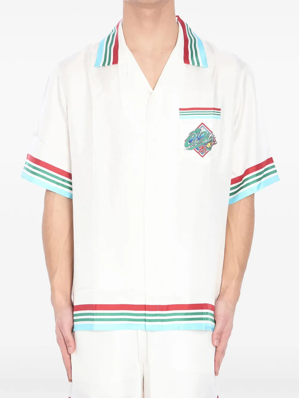 Casablanca SHIRT - Bianco | 766de7f8503ab6f72ec19739964374ad67a5f8d3