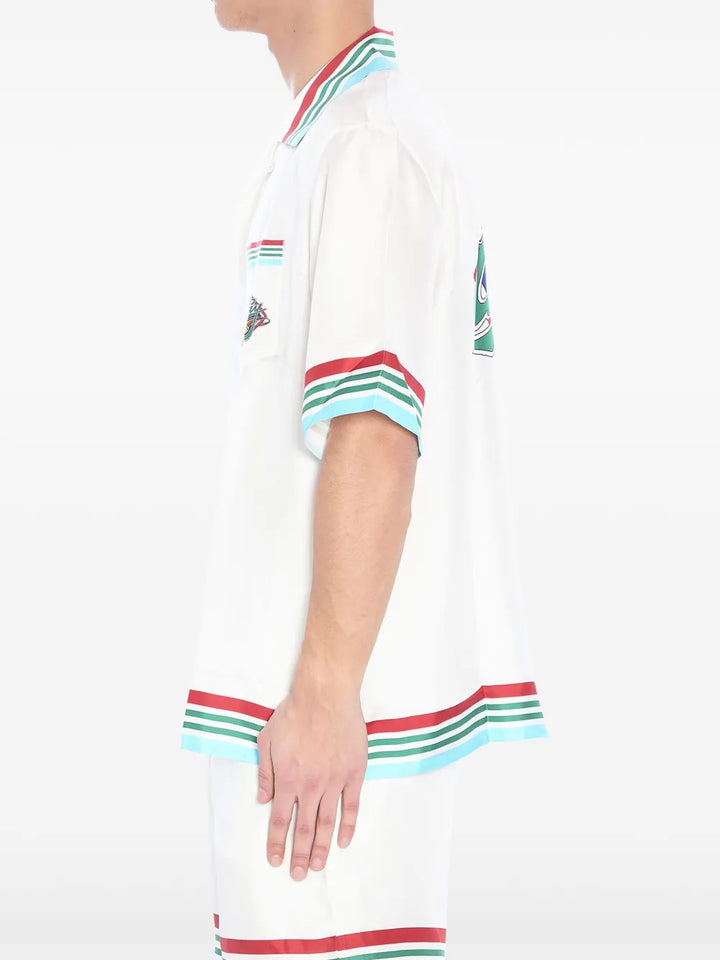 Casablanca SHIRT - Bianco | 46721b913f2a5c837c15b244785754f895f13bc7