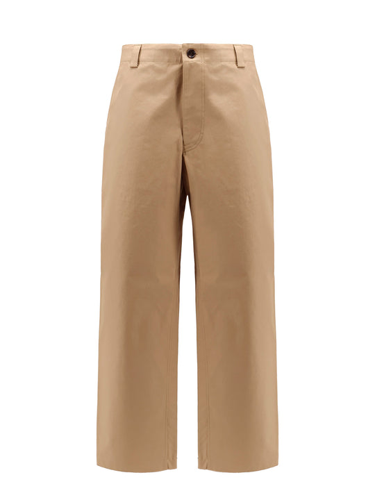 Cotton Trouser With Web Detail