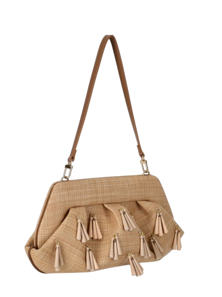 Themoire Handbag - Marrone | 76c79e6bbb7de9ffaa2cb208344f2a7b7e8db307