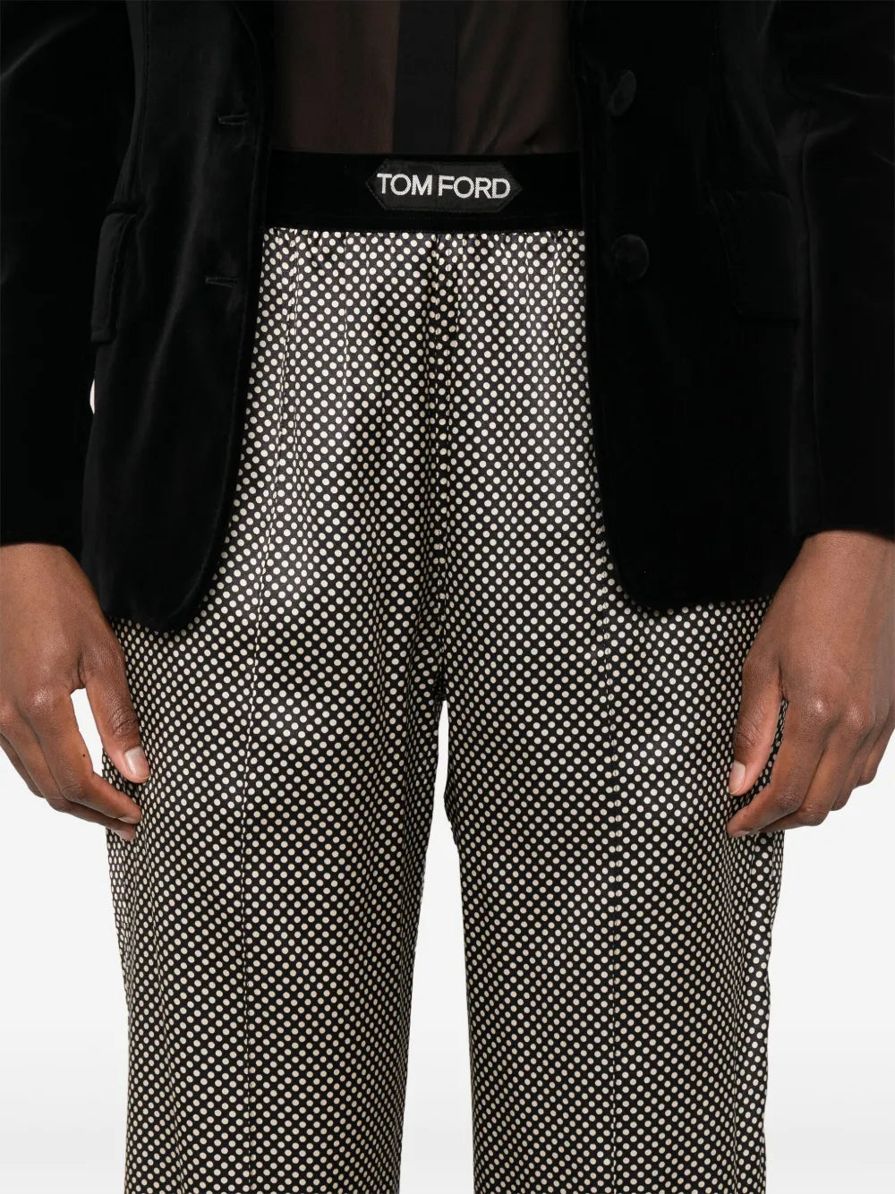 Tom Ford PANTS - Nero | c3a6142f3ed37f0957070de7aaebf5f553c433bd