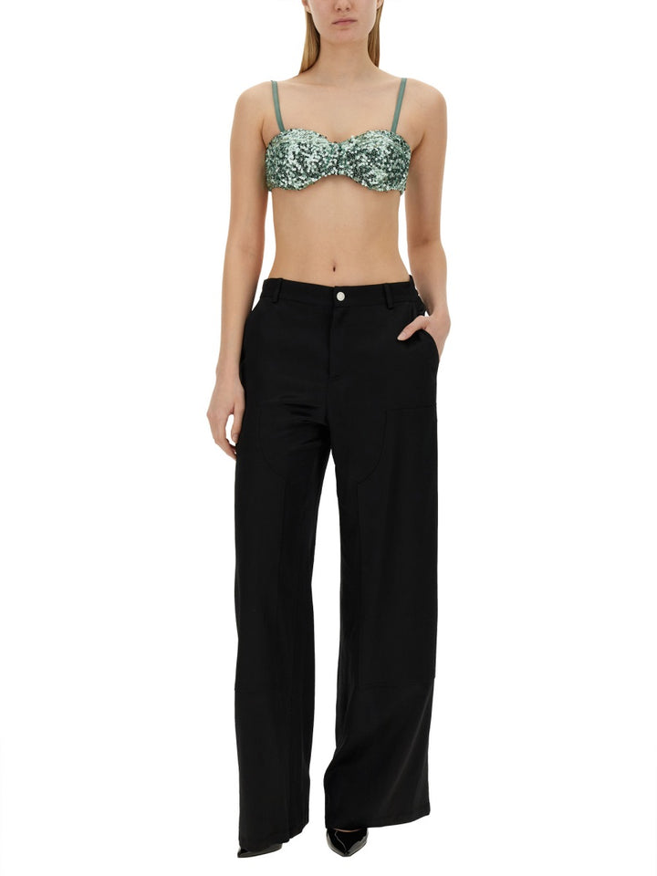 Moschino Jeans Top - Bianco, Azzurro | Wanan Luxury