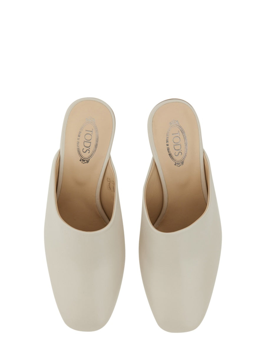 Tod's Decollete - Bianco | Wanan Luxury