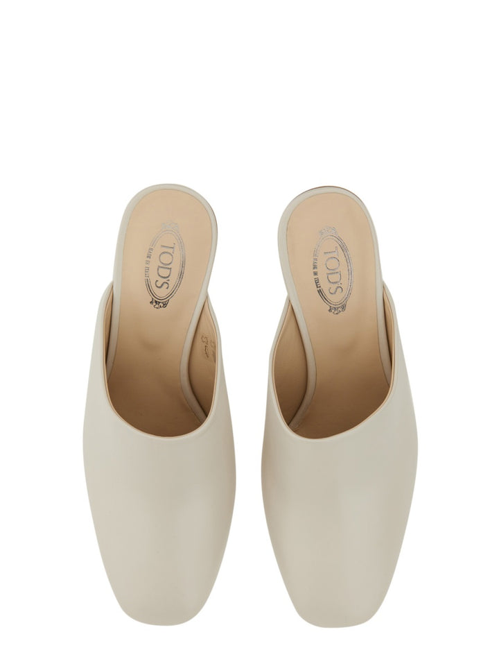 Tod's Decollete - Bianco | Wanan Luxury
