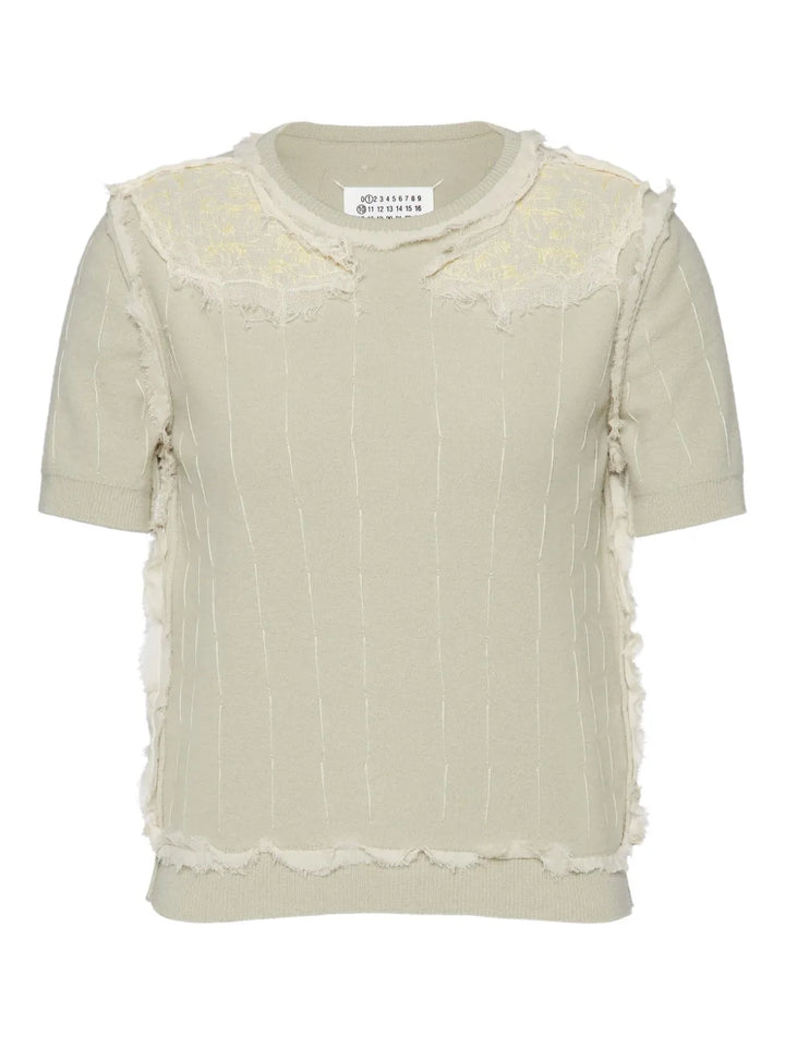 Maison Margiela SWEATER - Nude & Neutrals | d20681bfb3704e00a03fc61a67a47d26ac6ecc91