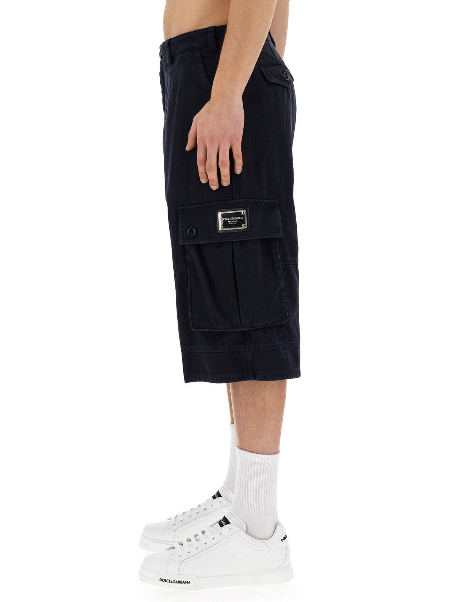 Dolce & Gabbana Shorts - Blu | Wanan Luxury