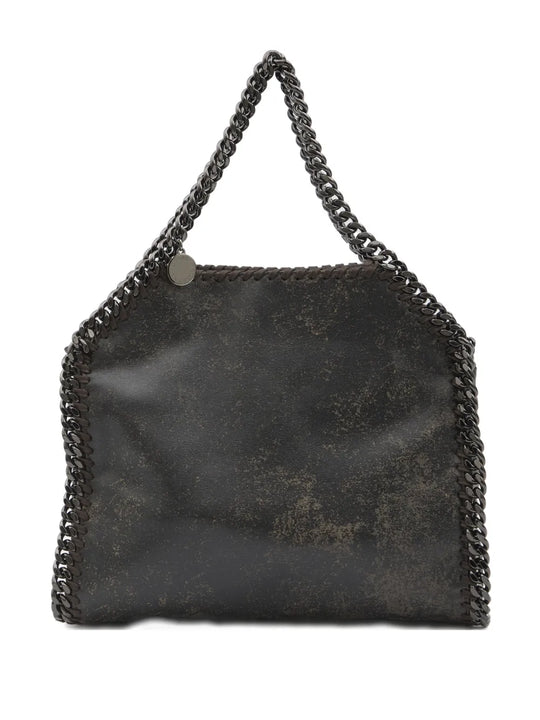 Borsa Falabella Mini In Pelle Scamosciata Anticata