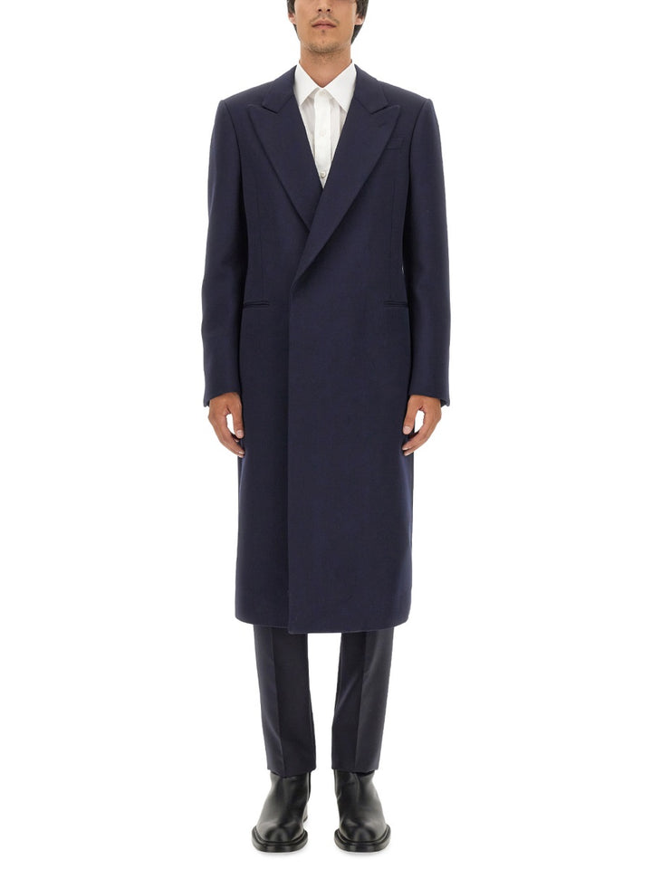 Alexander McQueen Trench e Impermeabili - Blu | Wanan Luxury