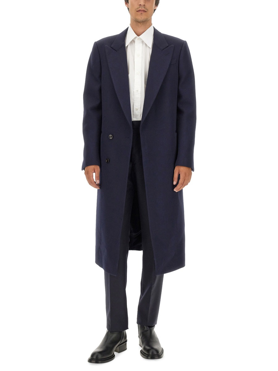 Alexander McQueen Trench e Impermeabili - Blu | Wanan Luxury