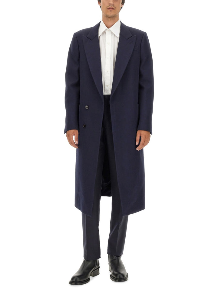 Alexander McQueen Trench e Impermeabili - Blu | Wanan Luxury