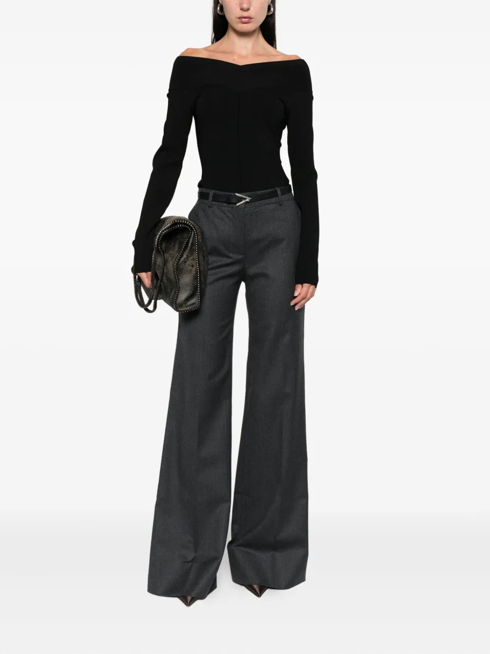 Stella Mccartney PANTS - Grey | 1929b279263e0063a3802c91ad39bce8dd593dba