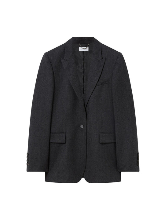 Giacca Boyfriend In Flanella Iconica