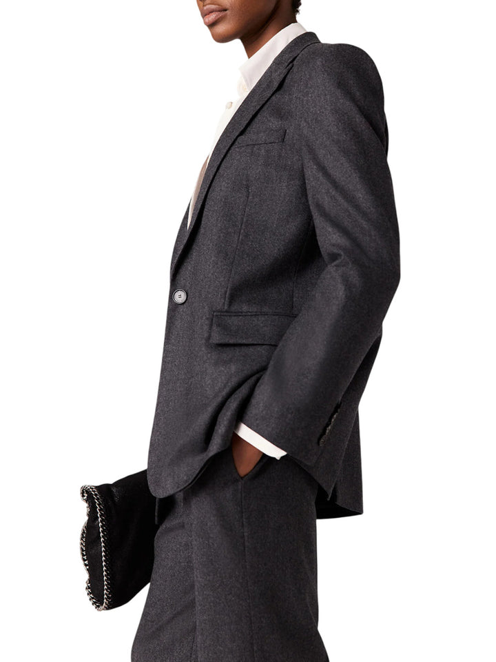 Stella Mccartney JACKET - Grey | 383bbdea98a2829793871f6c4af65d64e4a32a78