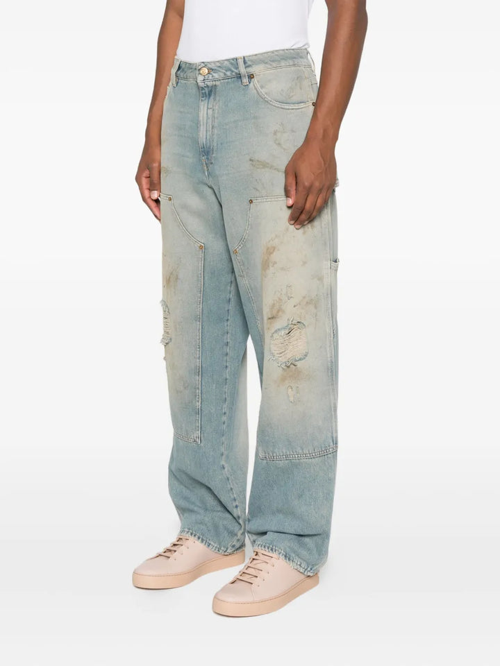 Golden  Goose PANTS - Blu | c7dc3b32267c13aa16b764a30d7143e89ac82dc2