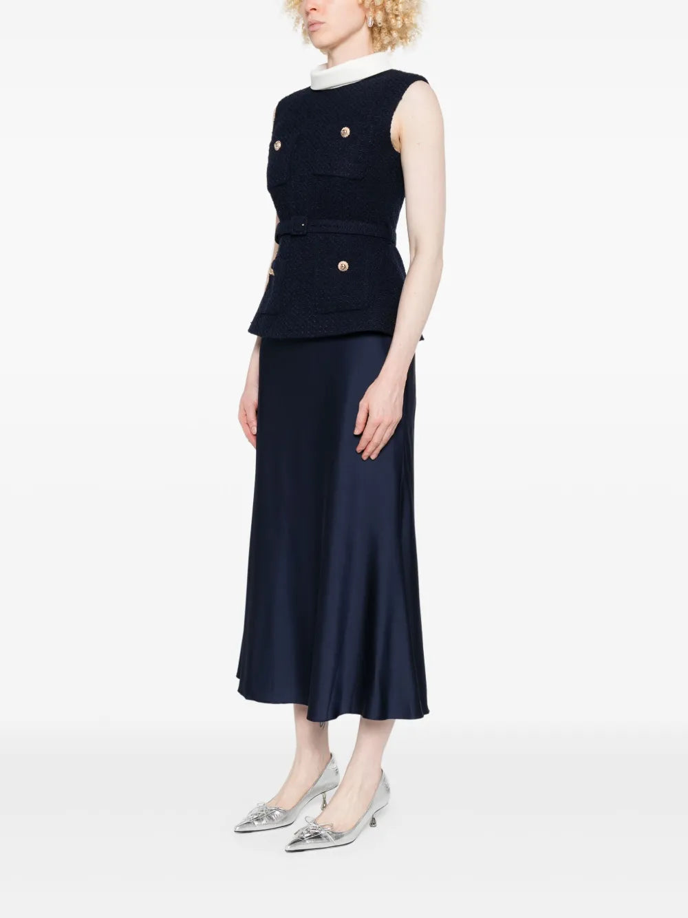 Self-Portrait DRESS - Blu | 0144b420eb63e6c34d6384dde782ac368986256b