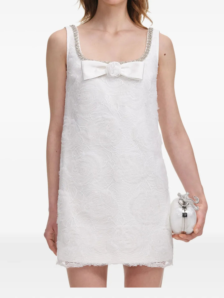 Self-Portrait DRESS - Bianco | f410b8e673523e4c166694ec10d55ca272e84b94