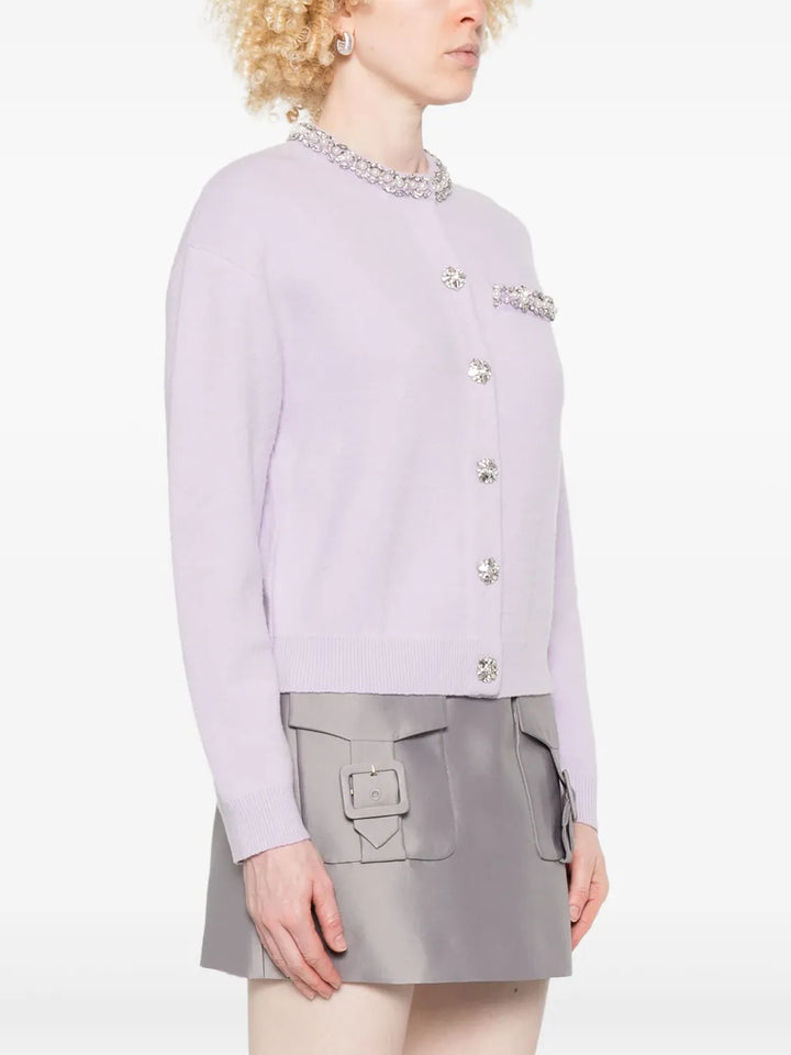 Self-Portrait SWEATER - Pink & Purple | 0c9eed513a96b15b3bb6294fed7f58d009df1af9