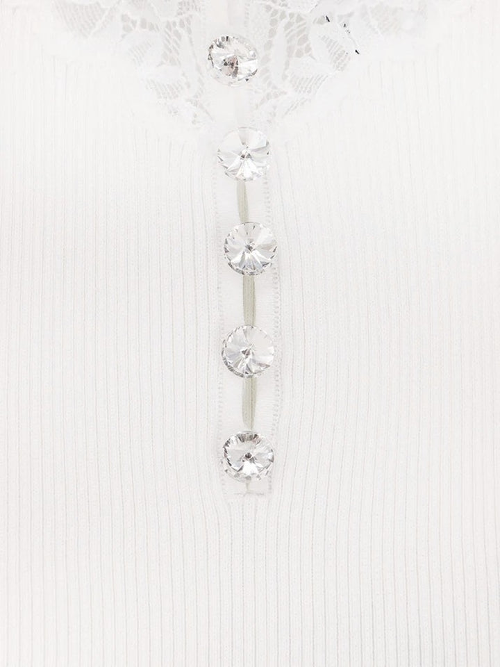 Self-Portrait TOP - Bianco | 42c9ca9ff75464a02230f45ab4758f7782315c8d