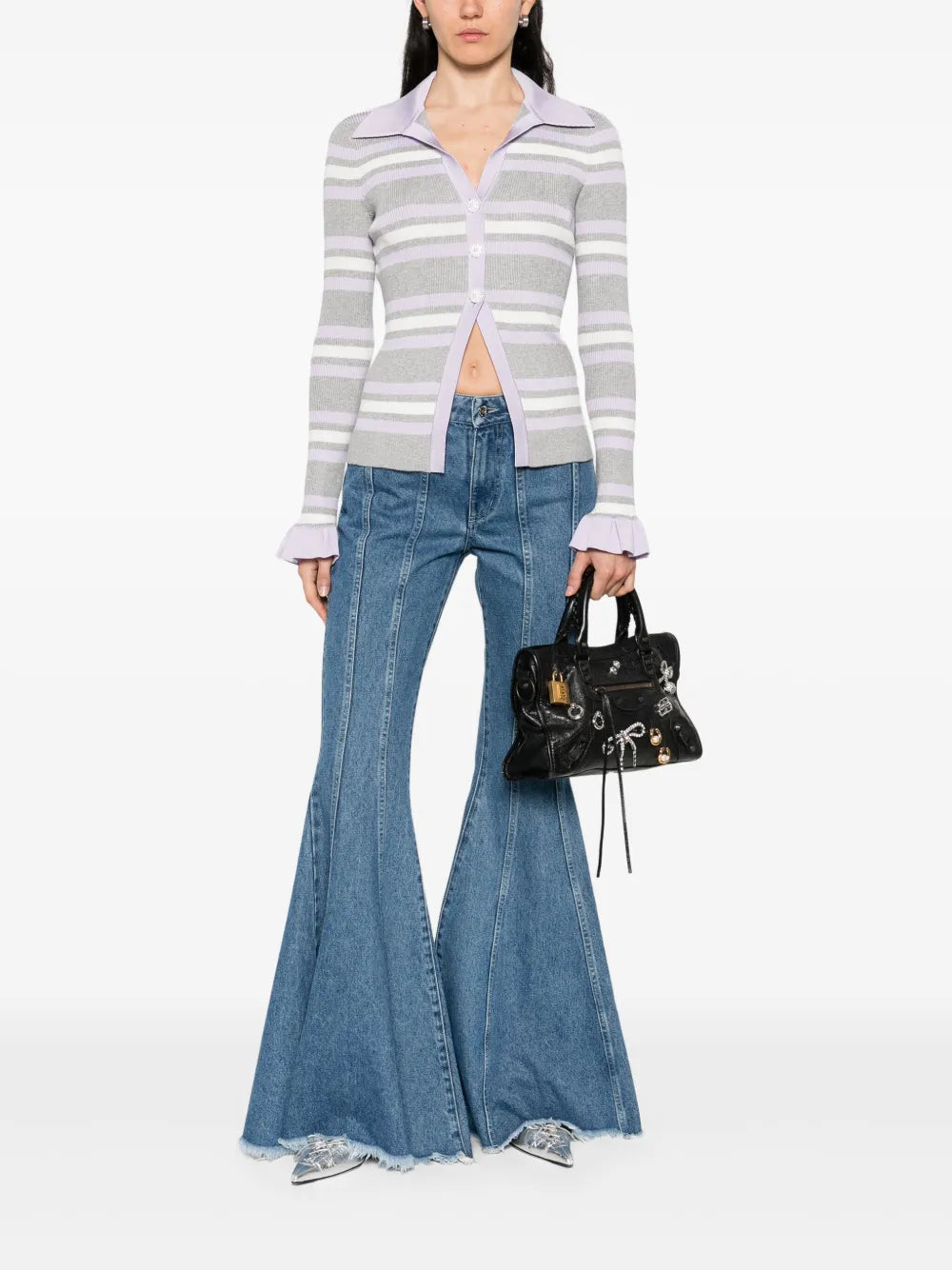 Self-Portrait SWEATER - Grey | dd12e28d613eda1d078d1de7d363597011362e26