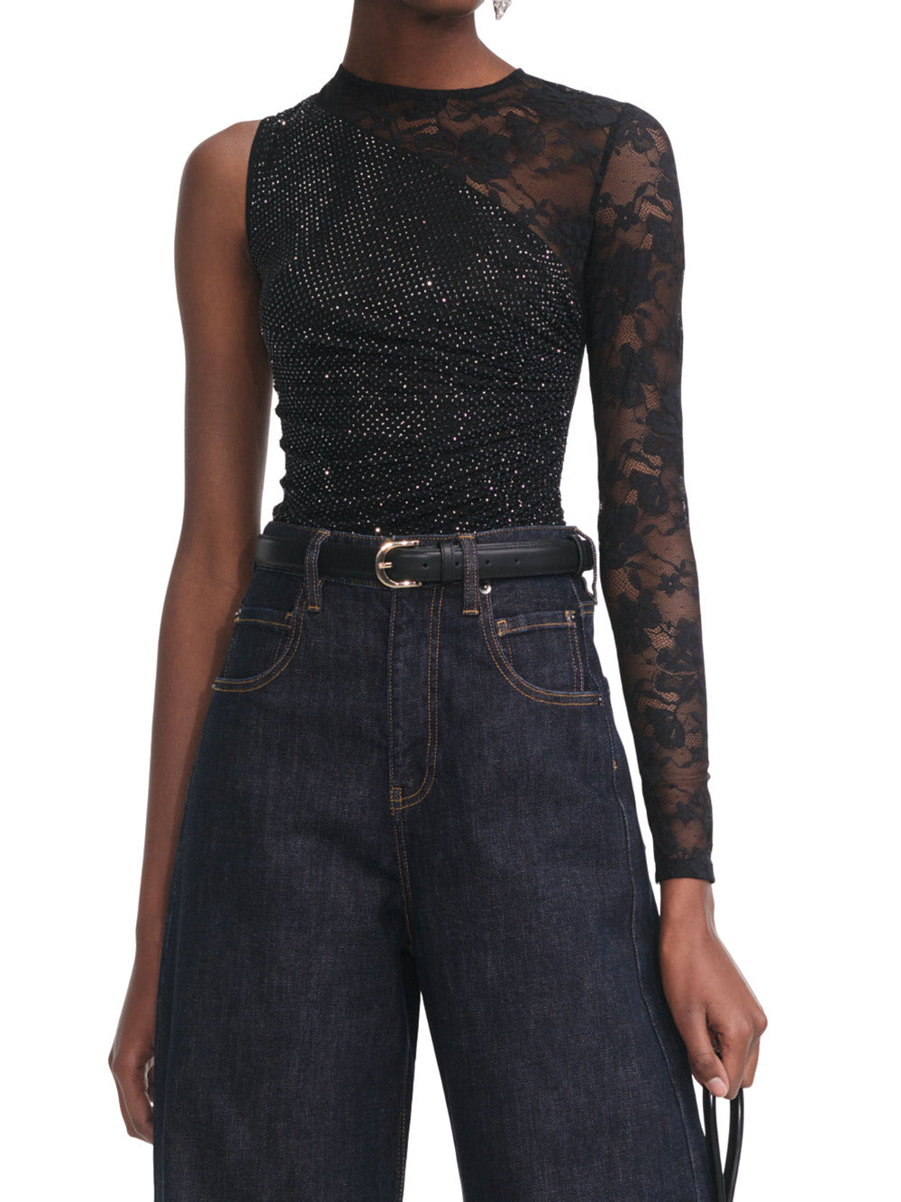 Self-Portrait TOP - Nero | a590592d44b309d8cdfeef9a69dedf3b5f775e41