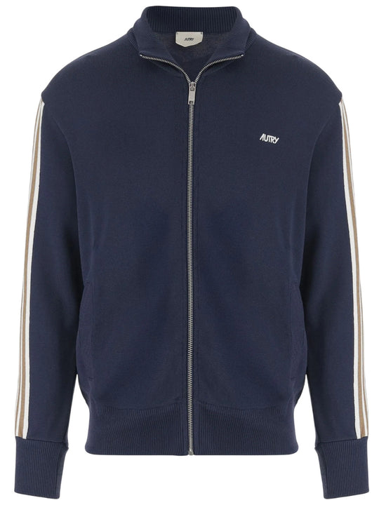 Giacca In Misto Viscosa Con Logo