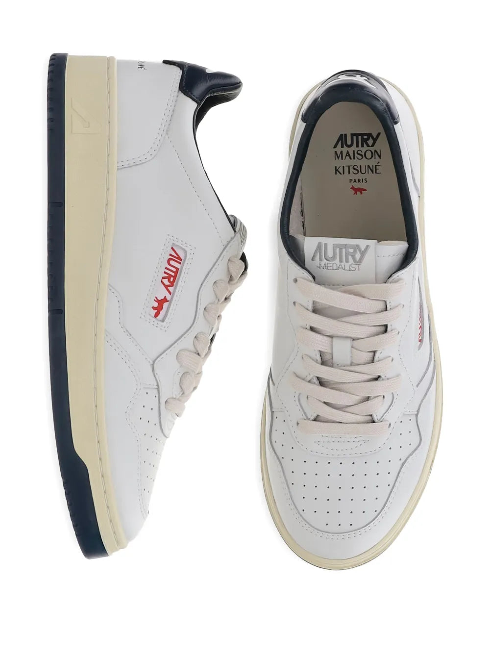 Autry X Maison KitsunÈ SHOES - Bianco | 75c133f866fee492f3388429f9f091e9963ffaae