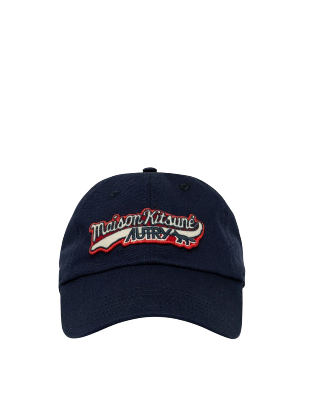 Autry X Maison KitsunÈ HAT - Blu | 3888e3e941ea3e638682c48e1dcbfeffbfeacab5