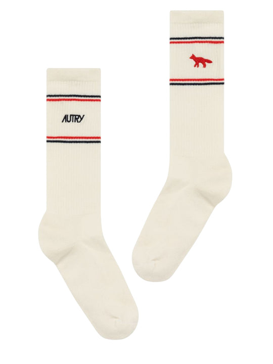 Autry X Maison KitsunÈ Socks Main