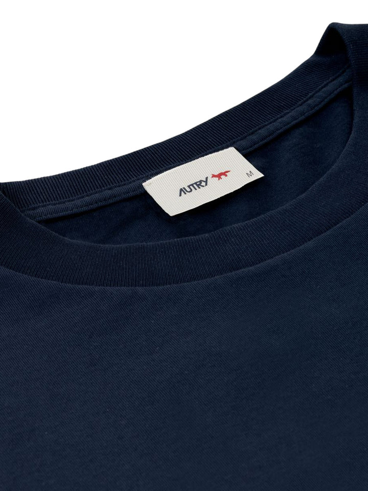 Autry X Maison KitsunÈ TSHIRT - Blu | ac6fa03bdd84af39080232b0238df1e9087c3bc4