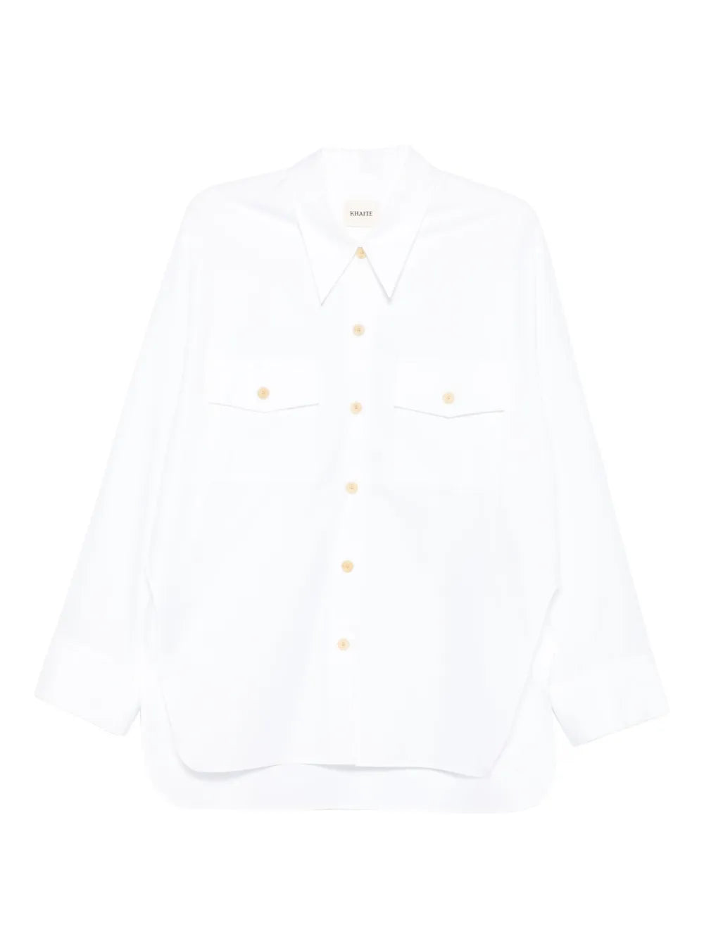 Khaite SHIRT - Bianco | 0182aa0bfc99e15330cde7e08dad827448a37aee