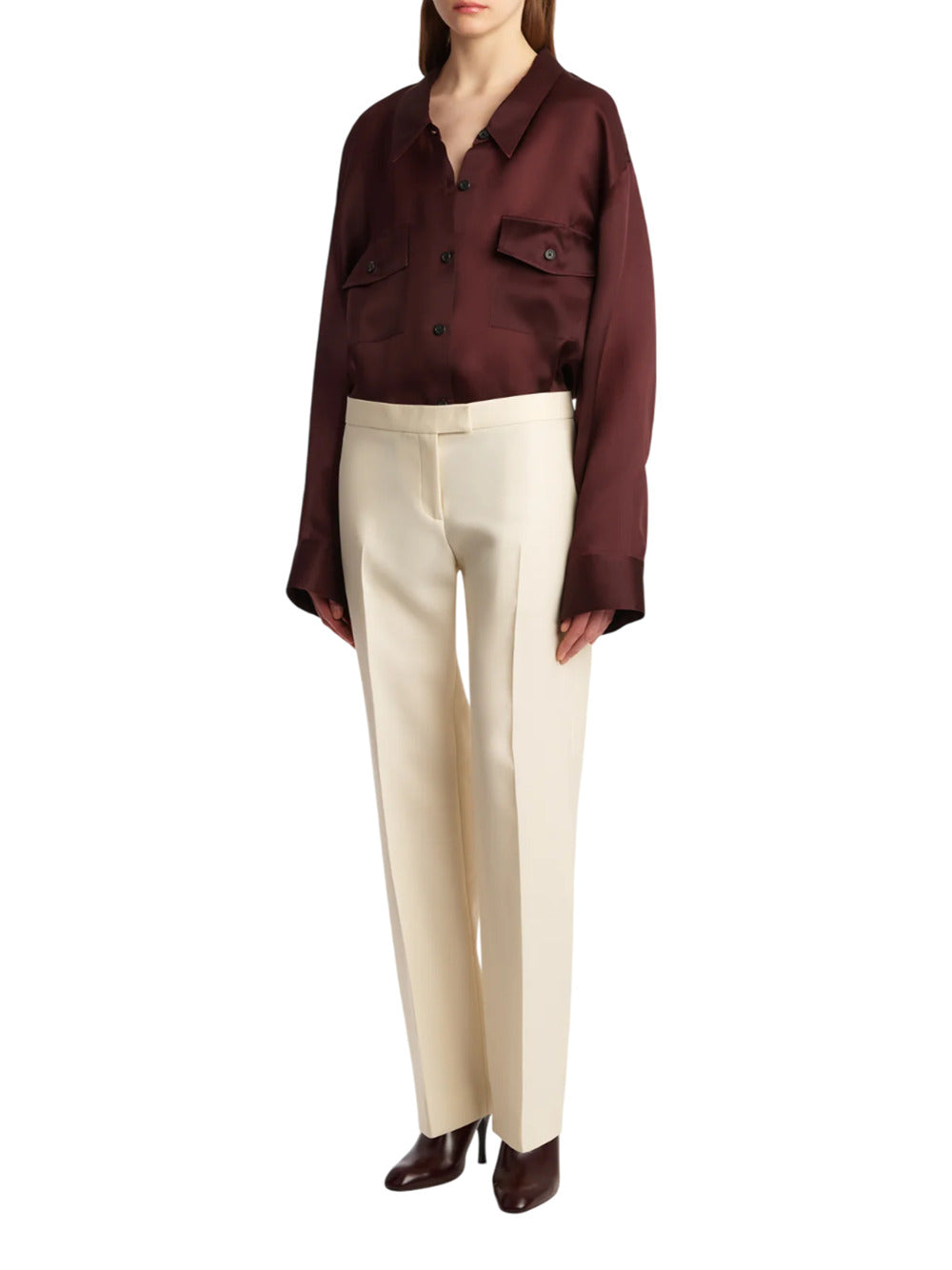 Khaite SHIRT - Rosso | e600931a1238ebea6a480100aa5eb9d0bf3b126f