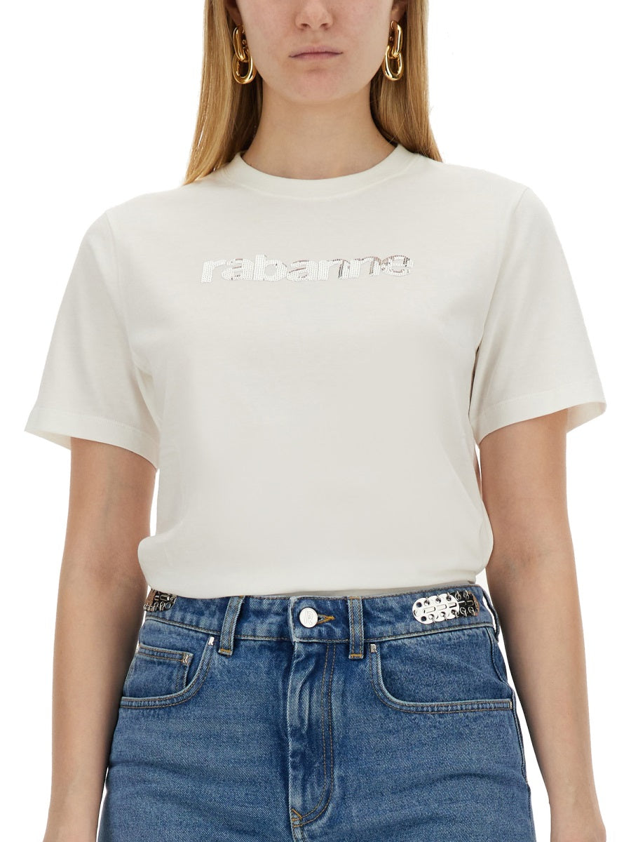 Rabanne T shirt - Bianco | Wanan Luxury