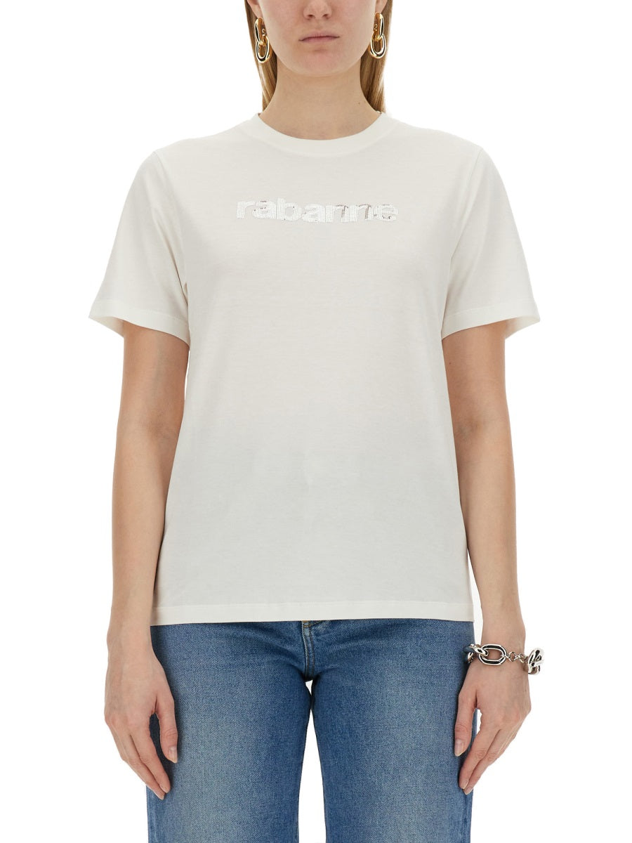 Rabanne T shirt - Bianco | Wanan Luxury