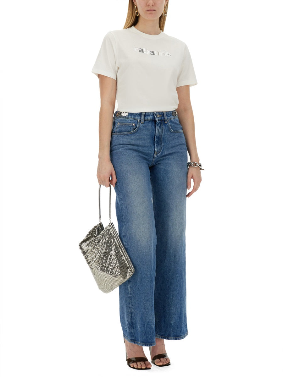 Rabanne T shirt - Bianco | Wanan Luxury