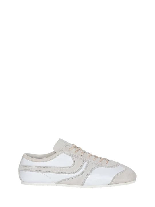 Sneakers In Pelle Scamosciata