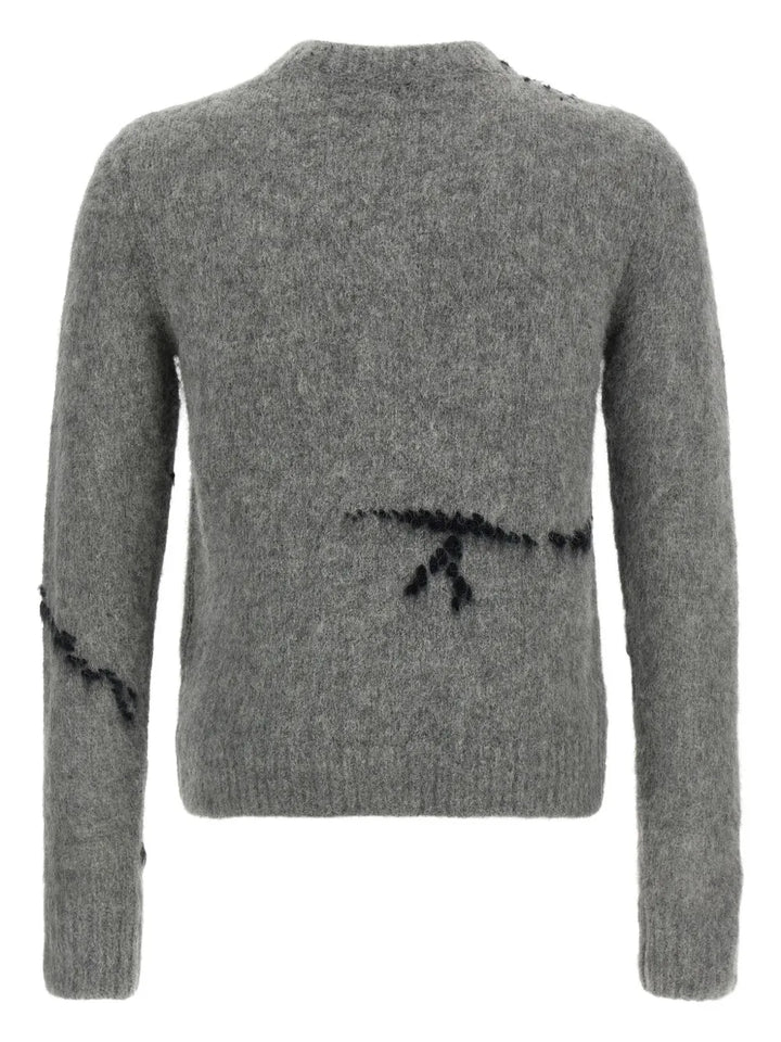 Dries Van Noten SWEATER - Grey | 5e90d88f0e25c5b7a4e8b576a88af94841a863cb