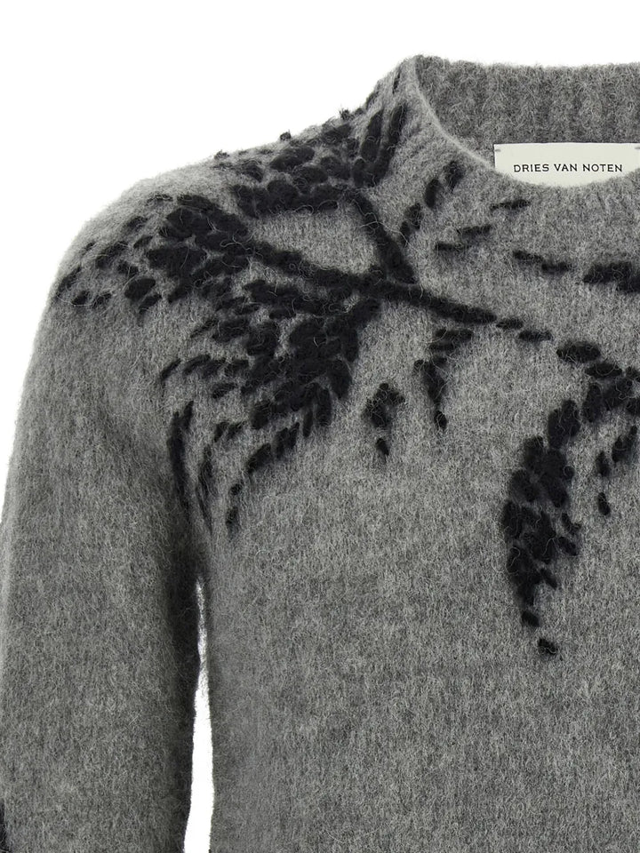 Dries Van Noten SWEATER - Grey | 7e6b606aff63d8f4c50dbc9c9767344888f5e51f