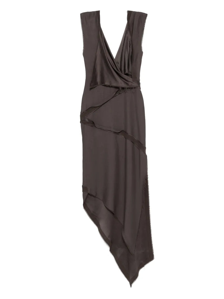 The Attico DRESS - Marrone | cf2c854bf52610b756d2cf2384e1682a7eedebaf