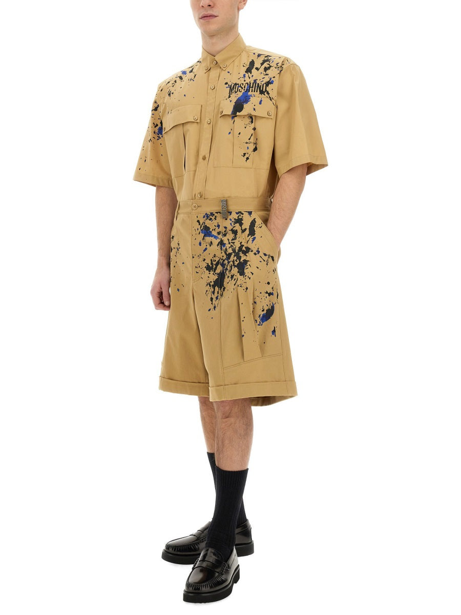 Moschino Shorts - Beige | Wanan Luxury