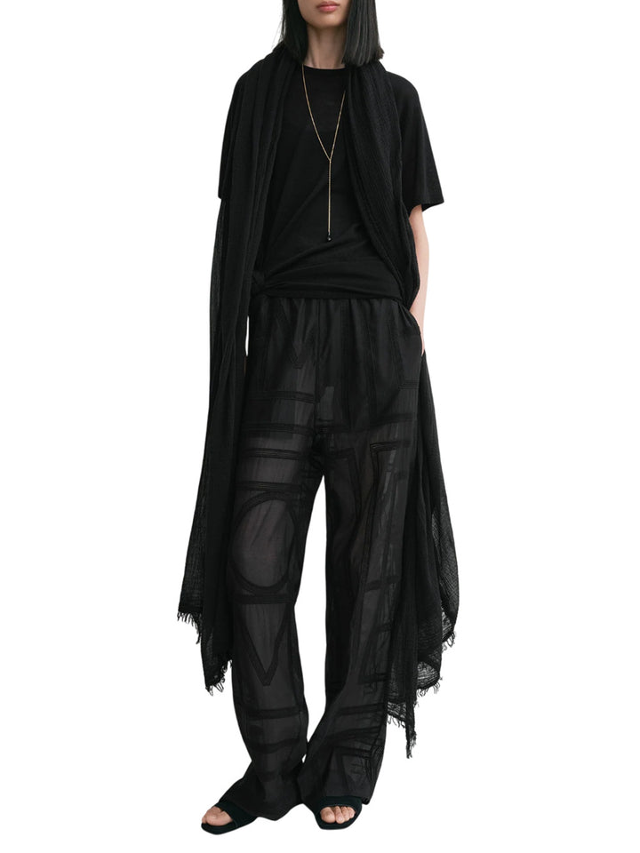 Toteme PANTS - Nero | 468f235e1100e4c5fa0ce93e672f308c38032979