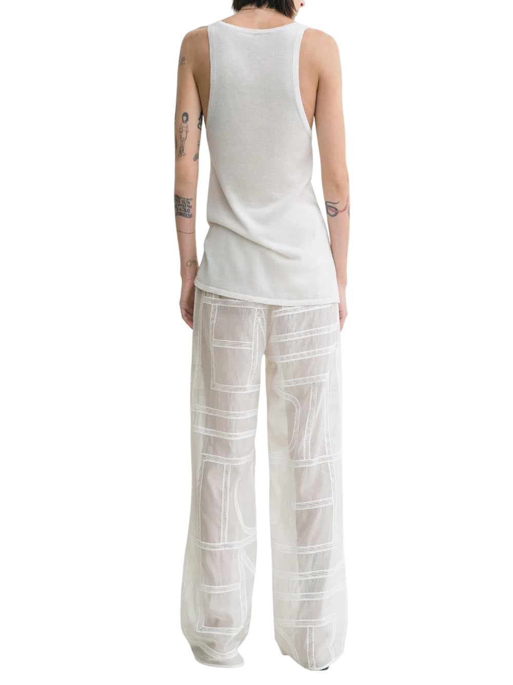 Toteme PANTS - Bianco | c466f043dbd27c107921ee64b1e83b9d69f5df5c