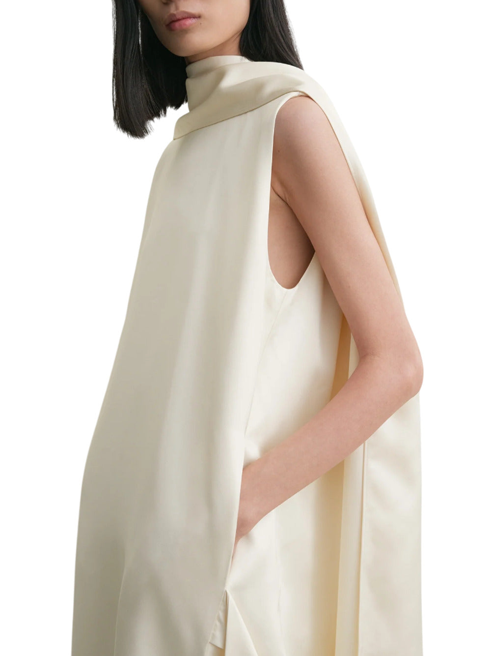 Toteme DRESS - Nude & Neutrals | 467a2fccad8b727557072692873051acf0dc96fe