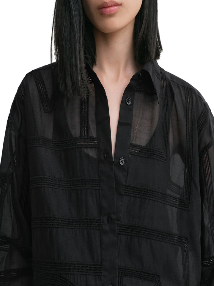 Toteme Shirts - Nero | d962574ab0bb2cddadb6e5cf8cd96931c71745f2