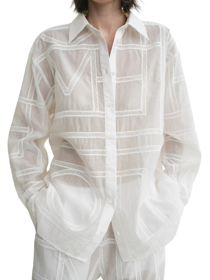 Toteme Shirts - Bianco | c232f15a0d15c1ef2da5808be3b02515d4b02e17