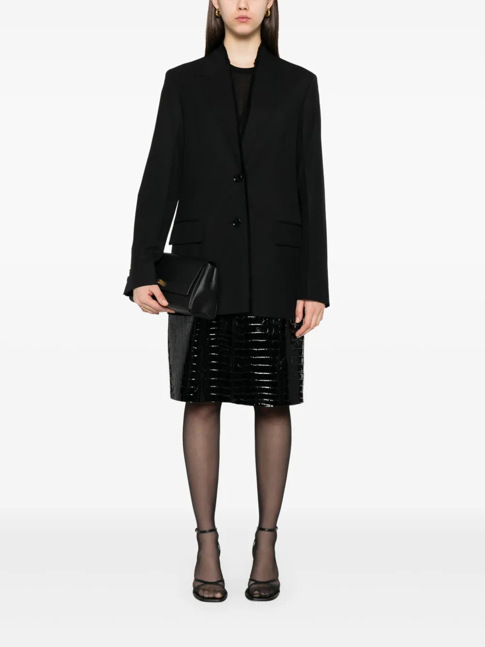 Toteme JACKET - Nero | 8e922f8da32086753e32105856076344f90cd28e